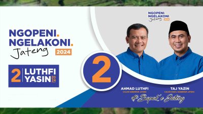Ahmad Luthfi dan Gus Yasin: Membangun Jawa Tengah dengan Prinsip “Ngopeni, Nglakoni” di Pilkada 2024